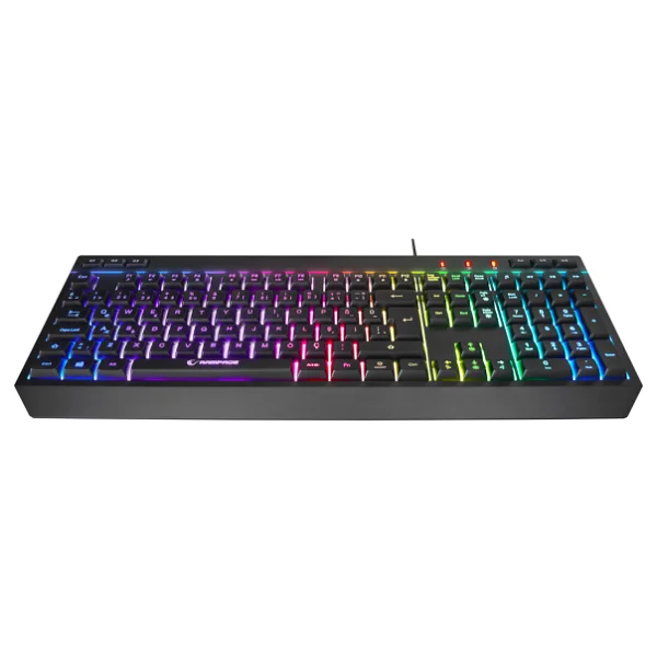 Rampage Seraphic Km-R57 Siyah RGB Kablolu Oyuncu Mekanik Klavye Mouse Seti - Görsel 3