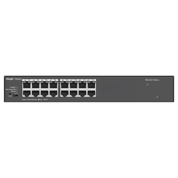 Ruijie Reyee Rg-Es116g-L 16 Port 10/100/1000 Mbps Gigabit Switch - Görsel 2