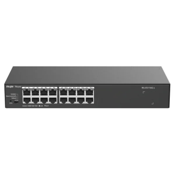 Ruijie Reyee Rg-Es116g-L 16 Port 10/100/1000 Mbps Gigabit Switch - Görsel 3