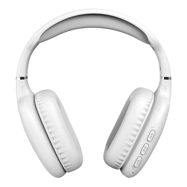 Snopy Sn-Bt43 Phase Beyaz Kulak Üstü Bluetooth Kulaklık - Görsel 2