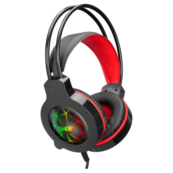 Snopy Crazy Sn-Gx7 USB Kablolu Kulak Üstü Oyuncu Kulaklığı - Görsel 2