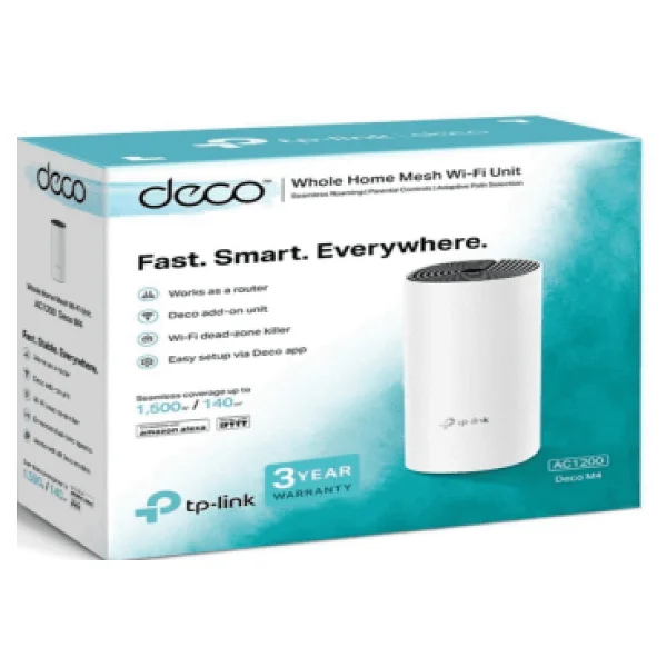 Tp-Link Deco M4 1200 Mbps Router - Görsel 3