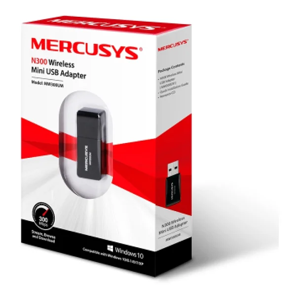 Mercusys Mw300um 300 Mbps Kablosuz Ağ Adaptörü - Görsel 4