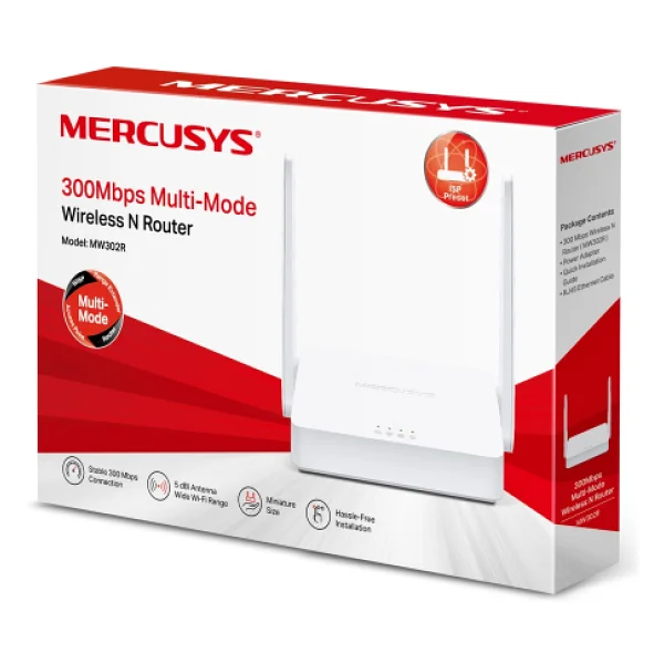Mercusys Mw302r 2 Port 300 Mbps Router - Görsel 6