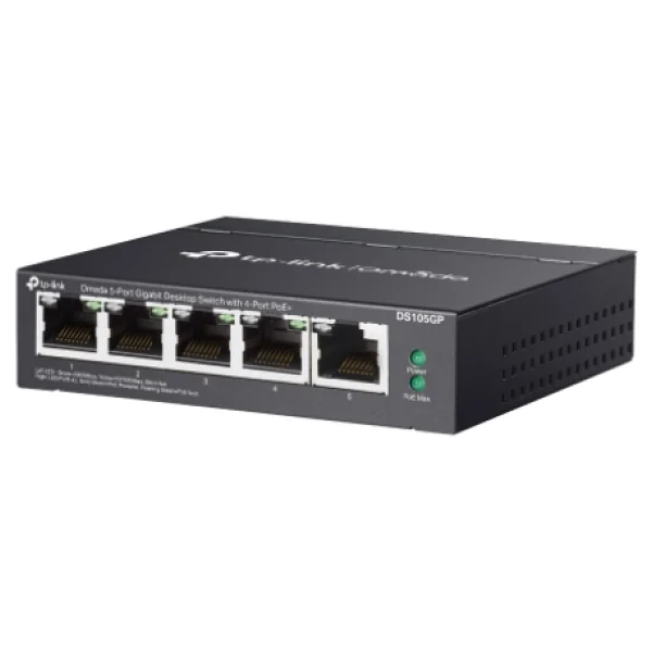 Tp-Link Omada Ds105g 5 Port 10/100/1000 Mbps Gigabit Switch - Görsel 3