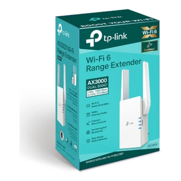 Tp-Link Re705x Ax3000 Wi-Fi Güçlendirici - Görsel 4