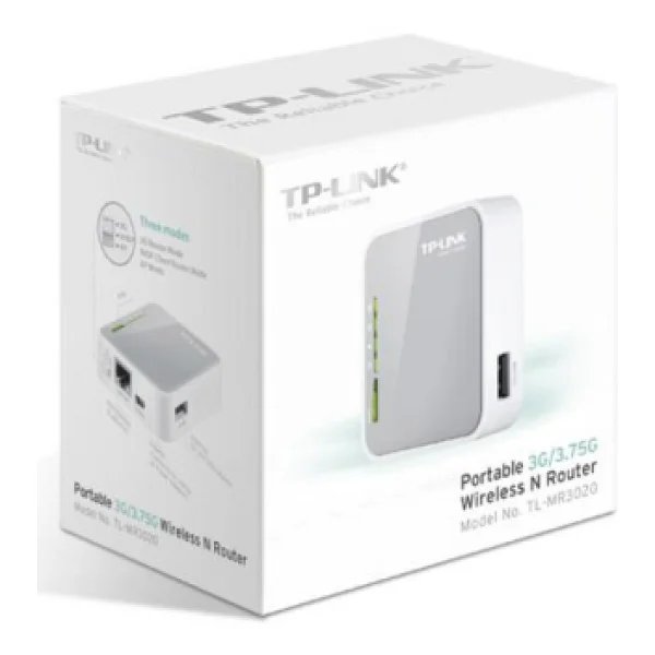Tp-Link Tl-Mr3020 1 Port 150 Mbps Router - Görsel 2