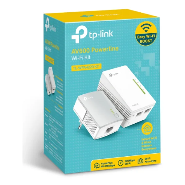 Tp-Link Tl-Wpa4220kıt 2'li Powerline Adaptör - Görsel 3