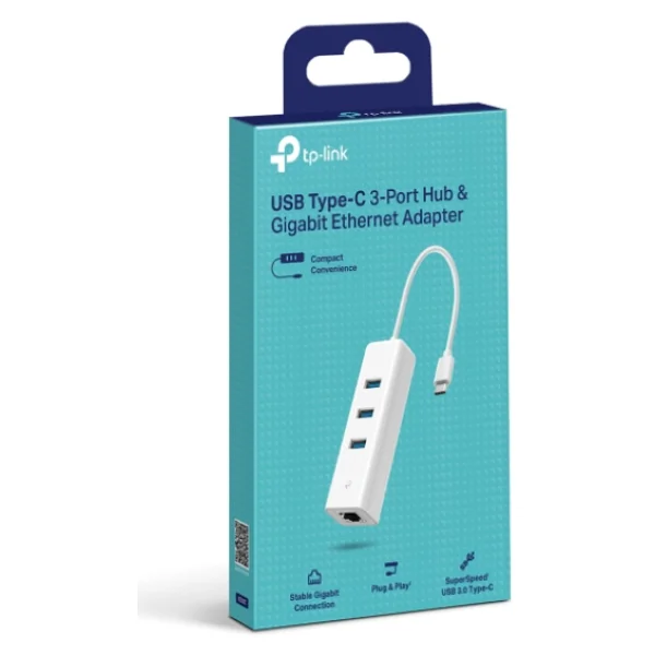 Tp-Link Ue330c Type-C To Ethernet Dönüştürücü - Görsel 3