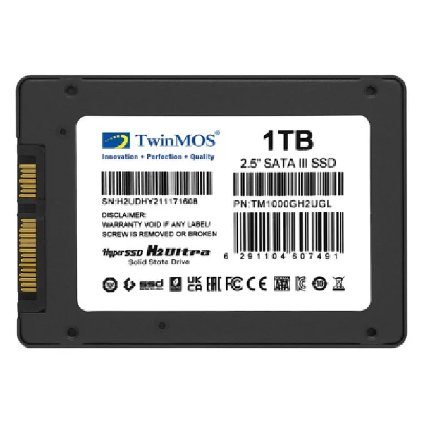 Twinmos Tm1000gh2ugl Sata 3.0 2.5" 1 TB SSD - Görsel 5
