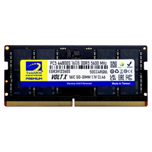 Twinmos 16 GB 5600 MHz Cl46 Tmd516gb5600s46 DDR5 RAM - Görsel 2