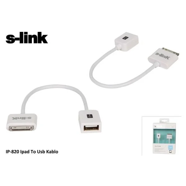 S-Link Ip-820 iPad Otg Kablo - Görsel 6