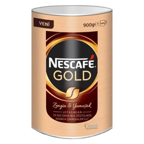 Nescafe Gold Granül Kahve 900 Gr Teneke - Görsel 7