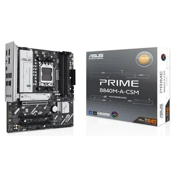 Asus Prime B840m-A-Csm AMD Am5 DDR5 Micro Atx Anakart - Görsel 5