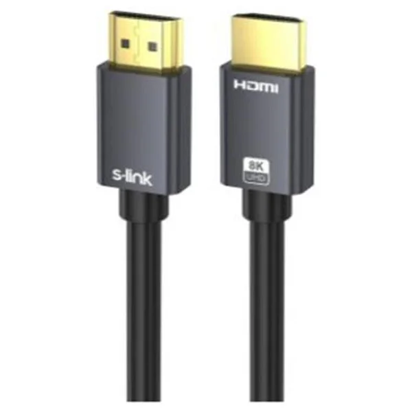 S-Link Sl-Hm8k03 Hdmı To Hdmı 3m V2.1 8k60 Hz 4K 120hz Kablo - Görsel 5