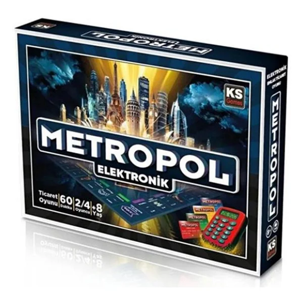 Ks Games Metropol Elektronik Kutu Oyunu - Görsel 8
