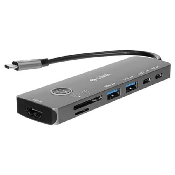 S-Link Sw-U707 Type-C Laptop Docking Station - Görsel 2