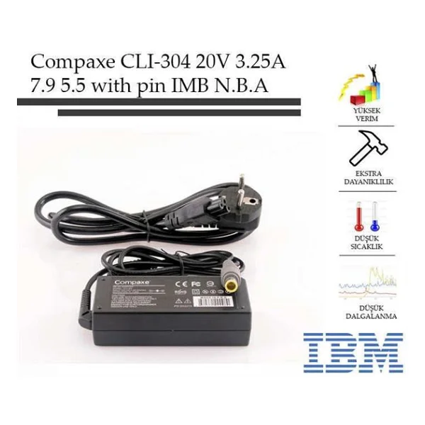 Compaxe Clı-304 20v Notebook Adaptörü - Görsel 4