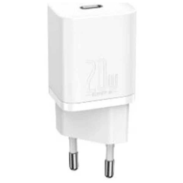 Baseus Super Si 20 W Beyaz Hızlı Şarj Adaptörü - Görsel 3