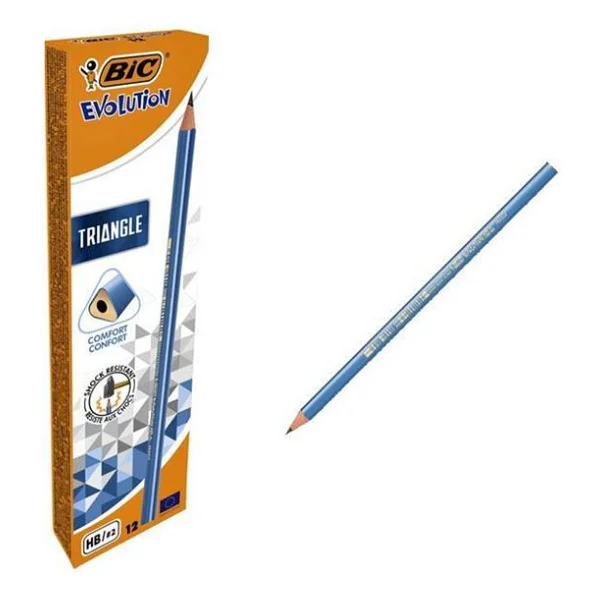 Bic Evolution 964845 Üçgen 12'li Kurşun Kalem - Görsel 2