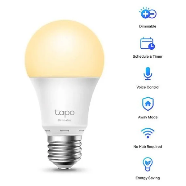 Tp-Link Tapo L510e 8.7 W-60 W E27 Akıllı LED Ampul - Görsel 4