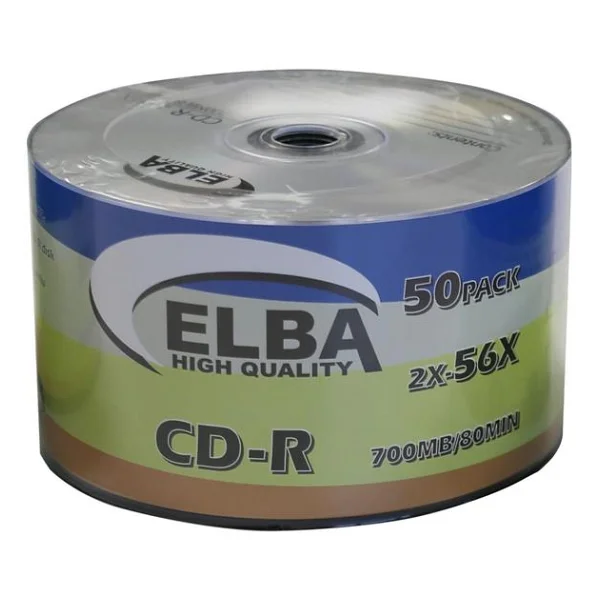 Elba CD-R 700mb-80mın Prıntable 50li Shrink - Görsel 3