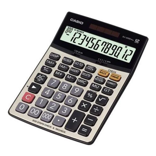 Casio Dj-220d Plus Masaüstü Hesap Makinesi - Görsel 3