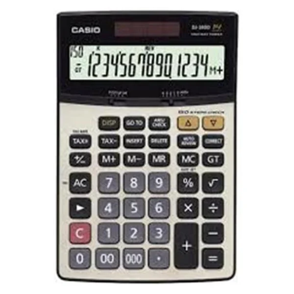 Casio Dj-240d Plus İşlem Kontrollü 14 Haneli Masaüstü Hesap Makinesi - Görsel 2