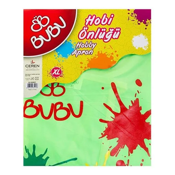 Bubu +10 Yaş XL Boyama Önlüğü - Görsel 5