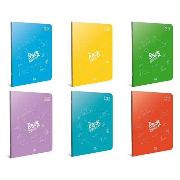 Gıpta Back Tel Dikiş Plastik Kapak Defter A4 80 Yp Çizgili 4984 - Görsel 3