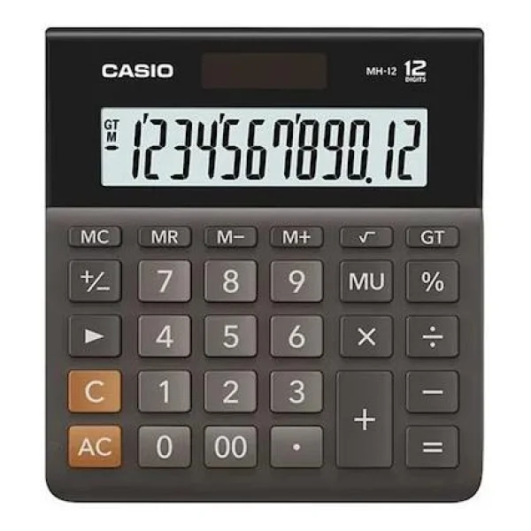 Casio MH-12 12 Haneli Masaüstü Hesap Makinesi - Görsel 2