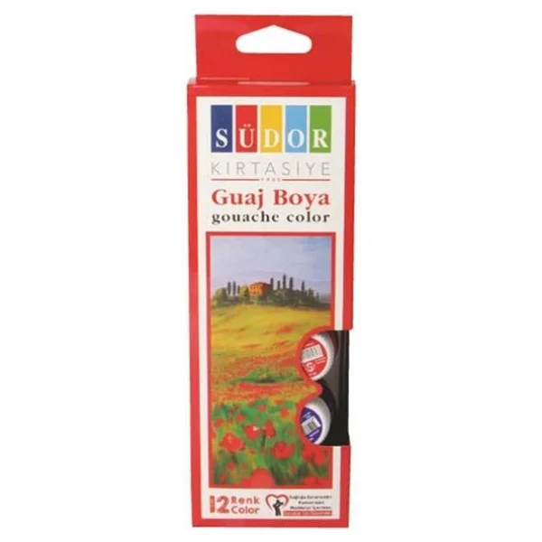 Südor 15 Ml 12 Renk Guaj Boya Seti - Görsel 3