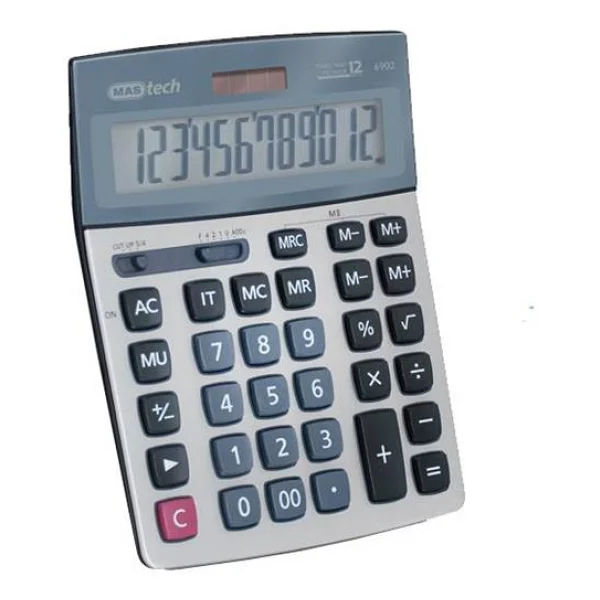 Mas 6902 Çift Hafıza Büyük Hesap Makinesi - Görsel 6