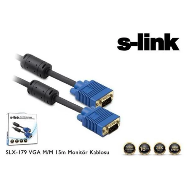 S-Link Slx-179 15 M Vga Kablo - Görsel 7