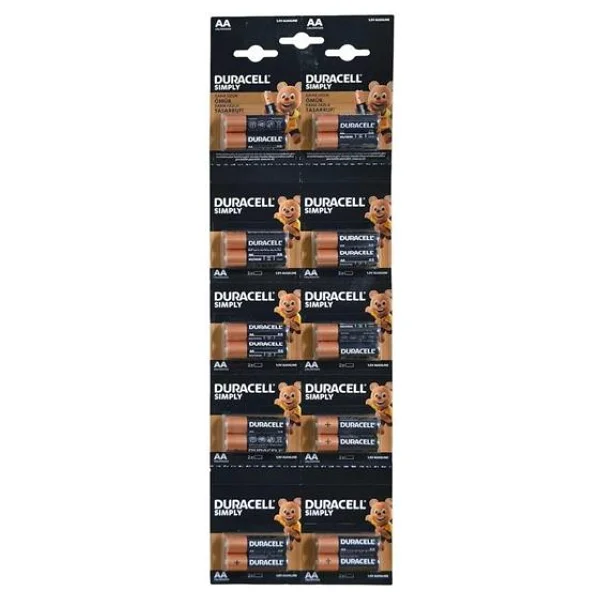 Duracell Lr6/Mn1500 20'li Alkalin Aa Kalem Pil - Görsel 3
