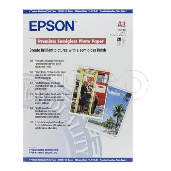 Epson Premium Semigloss S041334 251 Gr 20'li A3 Fotoğraf Kağıdı - Görsel 4
