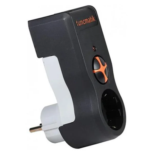 Tunçmatik Powersurge Tsk19020 1050 Joule Kablosuz Siyah Akım Korumalı Priz - Görsel 3