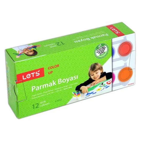 Lets 12 Renk Parmak Boyası L5512 - Görsel 7