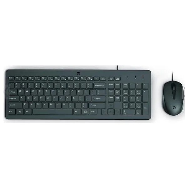 Hp 150 240j7aa Sessiz Kablolu Klavye Mouse Seti - Görsel 5