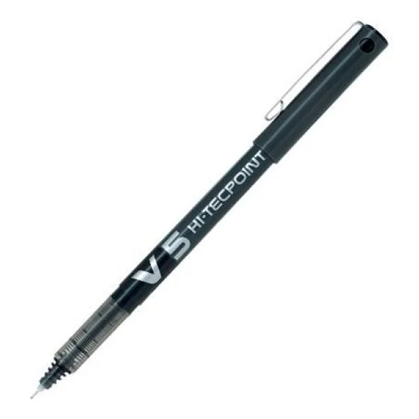 Pilot V5 Hi-Tecpoint Pembe Roller Kalem - Görsel 7