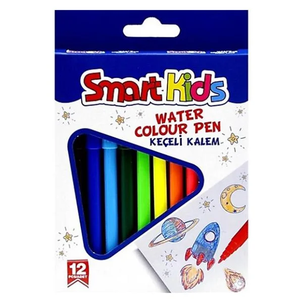 Smart Kids 12'li Keçeli Kalem Seti - Görsel 3