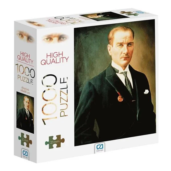 Ca Games Atatürk 1000 Parça Puzzle 7040 - Görsel 3