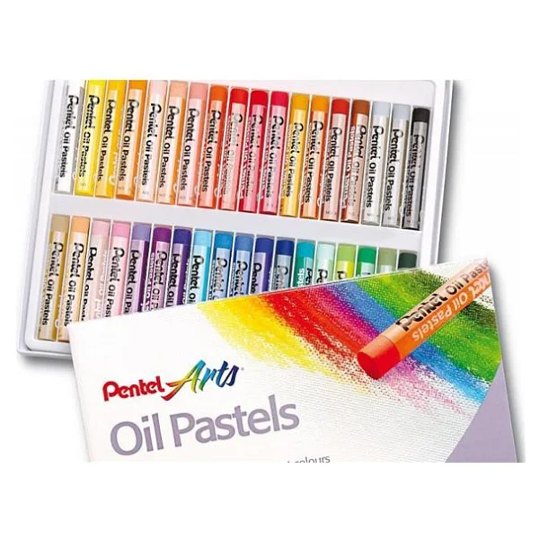 Pentel Arts 36'lı Yağlı Pastel Boya - Görsel 6