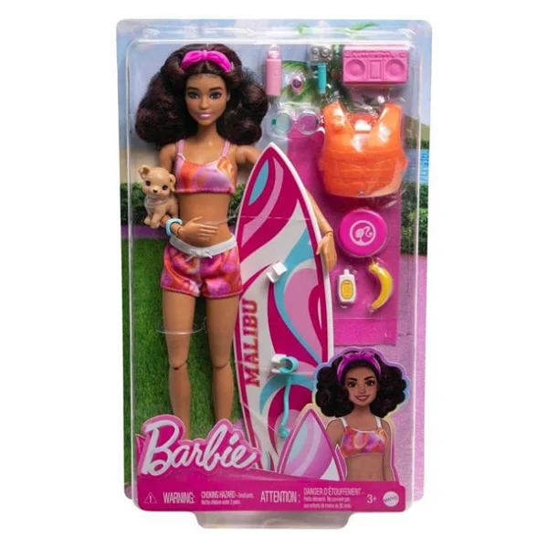 Barbie Sörf Yapıyor Oyun Seti Hpl69 - Görsel 3
