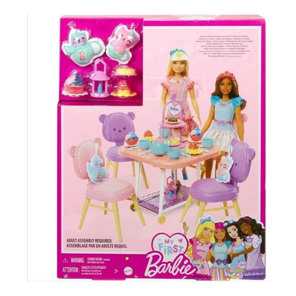 Barbie İlk Bebeğim Çay Partisi Oyun Seti Hmm65 - Görsel 3