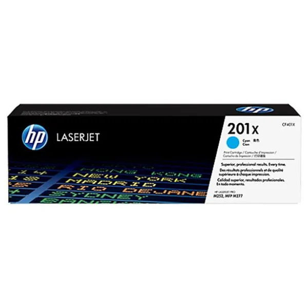Hp 201x Cf401x Mavi Toner - Görsel 8