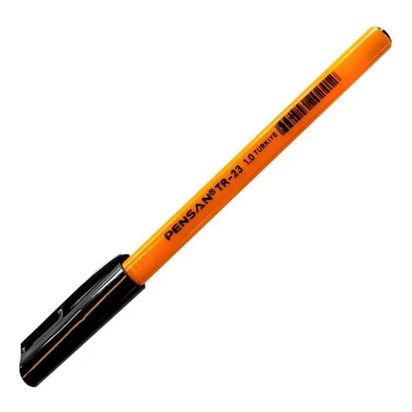 Pensan Tr-23 Üçgen Gövde 1.0 Mm 50'li Kutu Siyah Tükenmez Kalem - Görsel 7