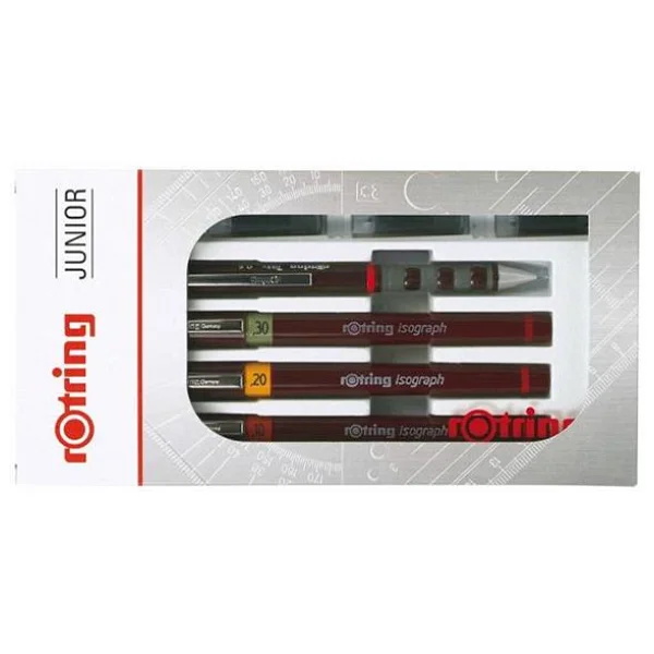 Rotring Isograph Rapido 0.2+0.3+0.5 + Tikky 0.5 Junior Kalem Seti - Görsel 7