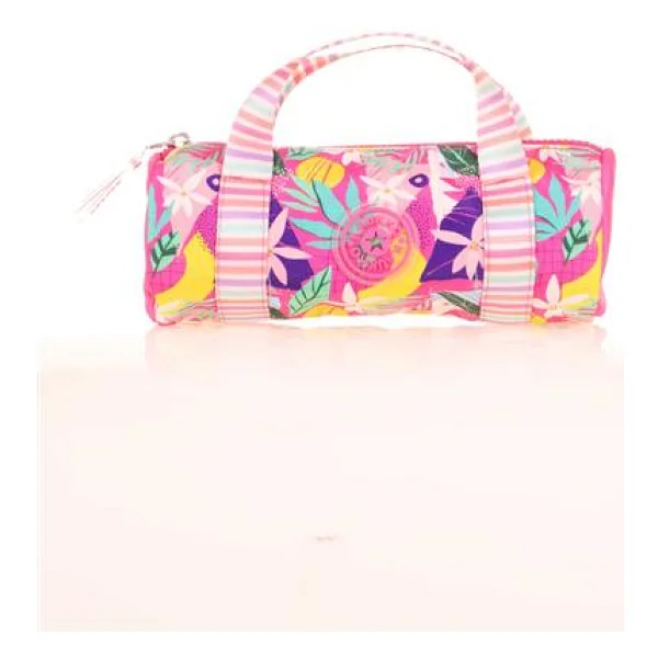 Kaukko K2595 Travel Double Stripe Pink Kalemlik - Görsel 5