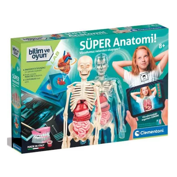 Clementoni Bilim Ve Oyun Süper Anatomi 64474 - Görsel 2